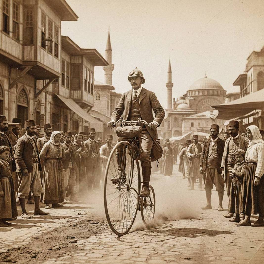 Dünyanın ilk bisikletli gezgininden şaşırtan 19. yüzyıl İstanbul tasviri! 43